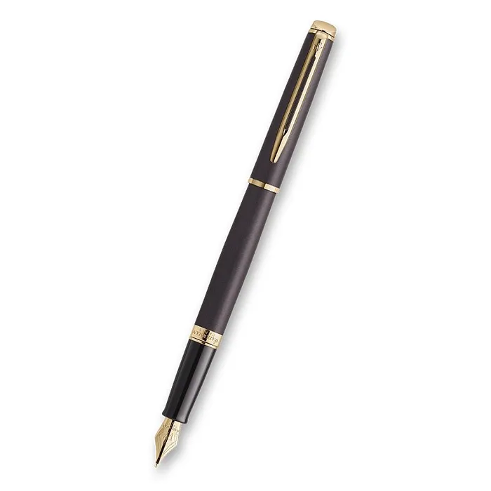 Główne zdjęcie produktu Waterman Hémisphére The Understated Edit Lava Black GT plnicí pero, hrot M