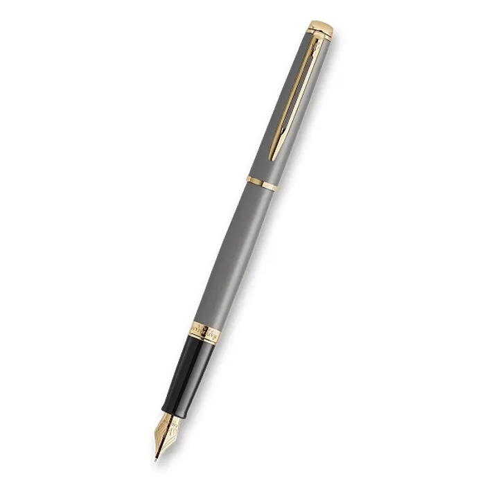 Główne zdjęcie produktu Waterman Hémisphére The Understated Edit Stone Grey GT plnicí pero, hrot F