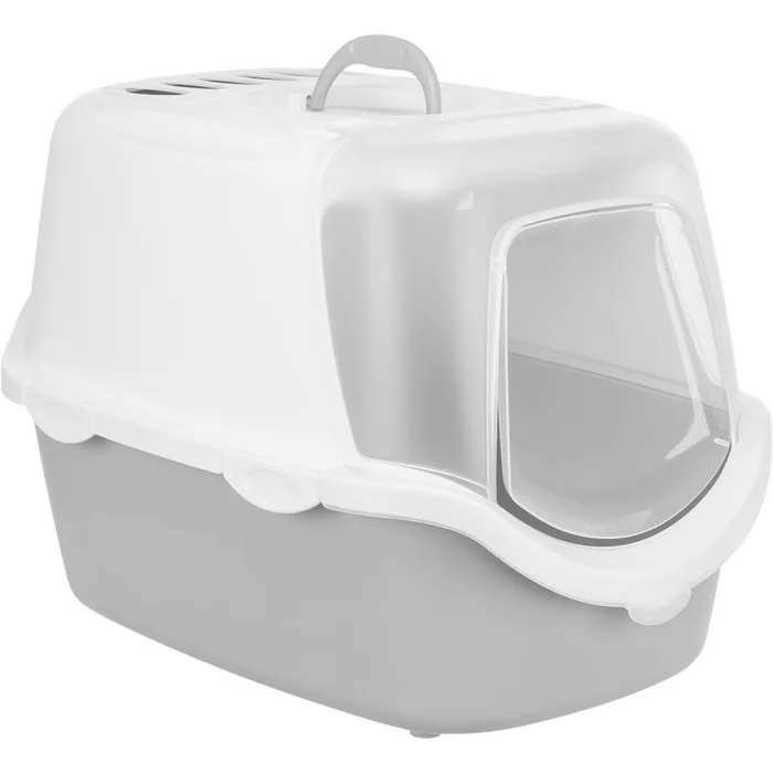 Główne zdjęcie produktu WC VICO Open TOP 40 x 40 x 56 cm, s odklápěním, s filtrem, lopatkou, světlešedá/bílá