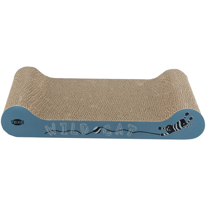 Główne zdjęcie produktu WILD CAT škrábací karton 41x7x24 cm modrý