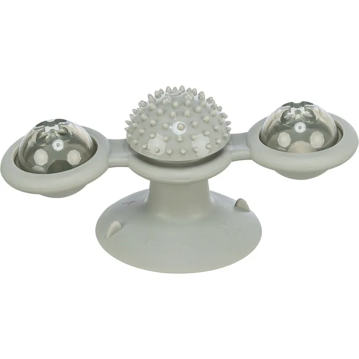 Główne zdjęcie produktu Window Spinner, hračka pro kočky, plast/ TPR, 16cm