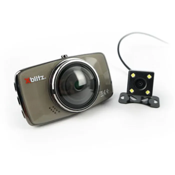 Główne zdjęcie produktu Xblitz Digitální kamera do auta DUAL CORE, Full HD, USB port, HDMI, hnědá