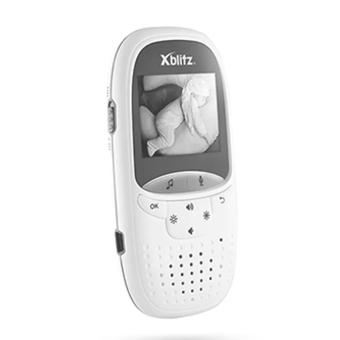 Główne zdjęcie produktu Xblitz Elektronická chůva s kamerou KINDER Lite, 0,3 MPix, 2.4 [GHz], 5V DC port, bílá