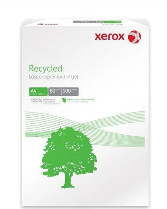 Główne zdjęcie produktu Xerografický papír "Recycled", recyklovaný, A3, 80g, XEROX
