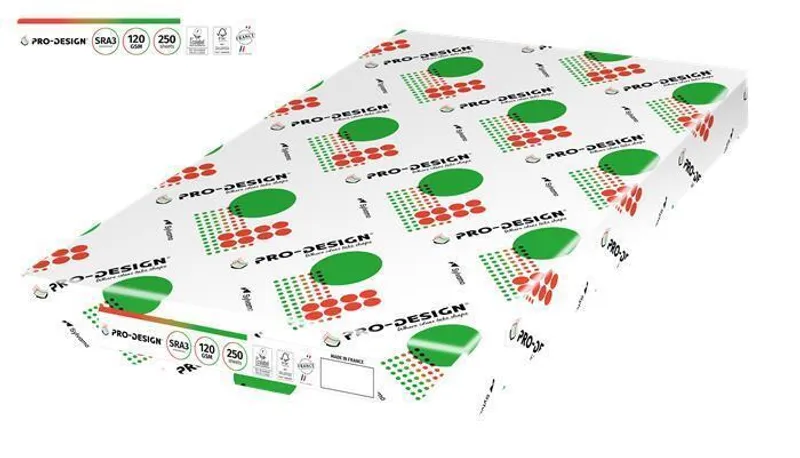 Główne zdjęcie produktu Xerografický papír, SRA3, 450x320 mm, 120 g, digitální, PRO-DESIGN
