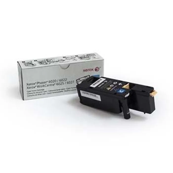 Główne zdjęcie produktu Xerox originální toner 106R02760, cyan, 1000str., Xerox Phaser 6020, 6022, WorkCentre 602