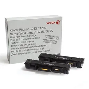 Xerox oryginalny toner 106R02782, black, 6000 (2x3000)s, Xerox Phaser 3052,3260, WorkCentre 3215,3225, dual pack, O
