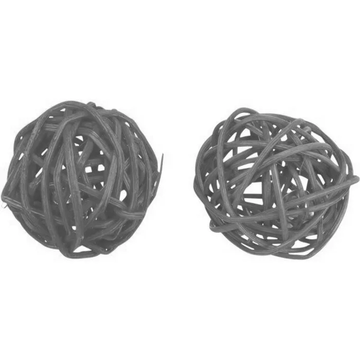 Główne zdjęcie produktu Xmas Balls - set 2 kuliček pro hlodavce, s rolničkami, 4 cm