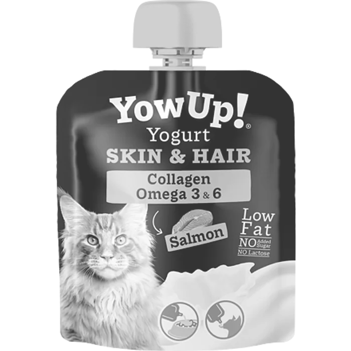 Główne zdjęcie produktu YOWUP! jogurtová kapsička SKIN & HAIR pro kočky, 85 g