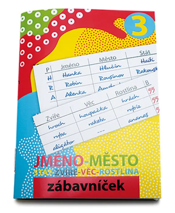Główne zdjęcie produktu Zábavníček - Jméno-město