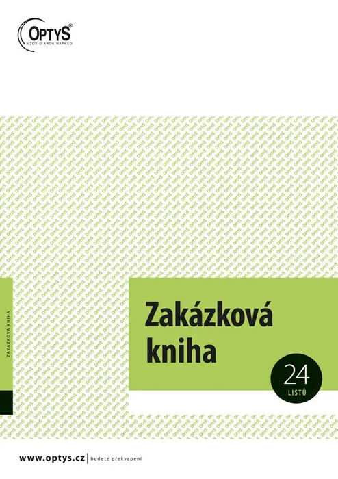 Główne zdjęcie produktu Zakázková kniha A4 1013