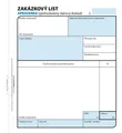 Następne zdjęcie produktu Zakázkový list A5, opravenka, 100 listů 1048
