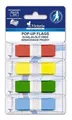 Zakładki do książek z magazynkiem, 4x36 kartek, 43x12,5 mm, VICTORIA, mieszane kolory