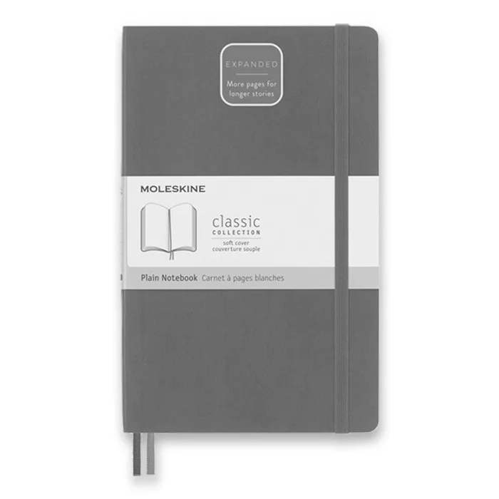 Główne zdjęcie produktu Zápisník Moleskine Expanded - měkké desky červený