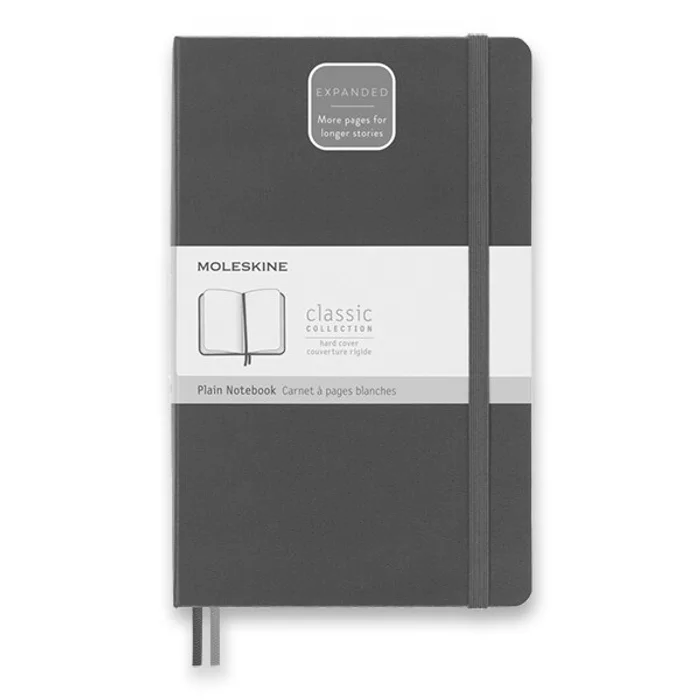 Główne zdjęcie produktu Zápisník Moleskine Expanded - tvrdé desky modrý