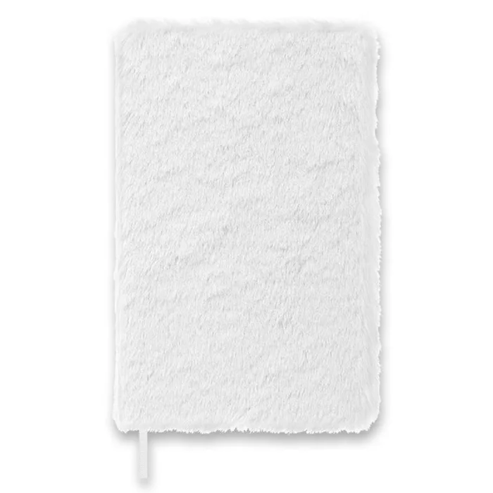 Główne zdjęcie produktu Zápisník Moleskine Faux Fur, tvrdé desky L, linkovaný, bílý