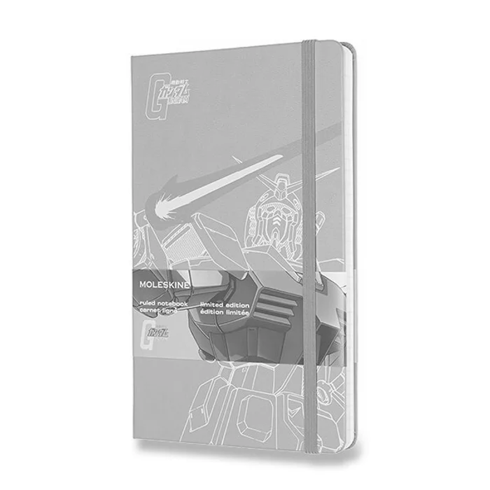 Główne zdjęcie produktu Zápisník Moleskine Gundam - tvrdé desky L, linkovaný, žlutý