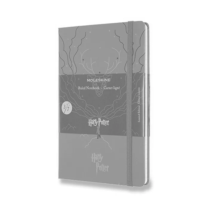 Główne zdjęcie produktu Zápisník Moleskine Harry Potter - tvrdé desky L, linkovaný, Book 3, zelený