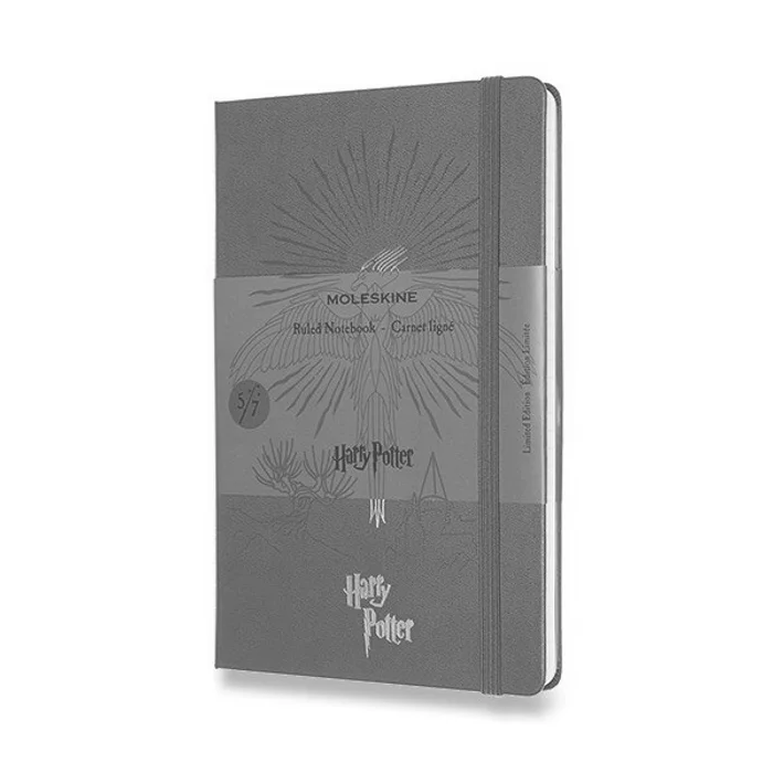 Główne zdjęcie produktu Zápisník Moleskine Harry Potter - tvrdé desky L, linkovaný, Book 5, modrý