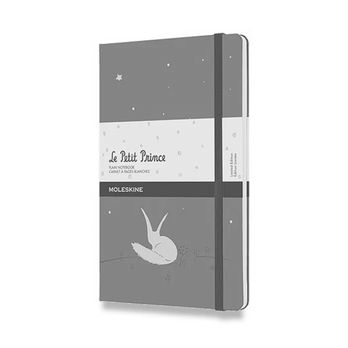 Główne zdjęcie produktu Zápisník Moleskine Le Petit Prince - tvrdé desky L, čistý, oranžový
