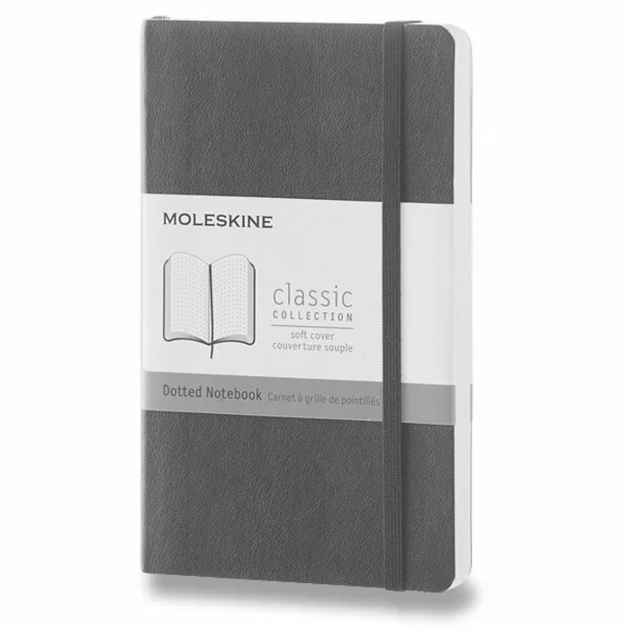 Główne zdjęcie produktu Zápisník Moleskine - měkké desky černý