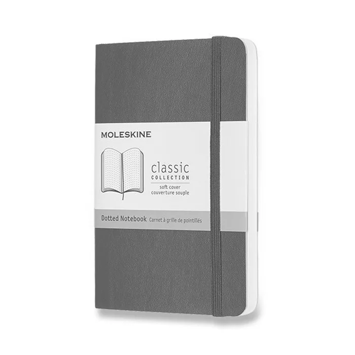 Główne zdjęcie produktu Zápisník Moleskine - měkké desky tm. zelený