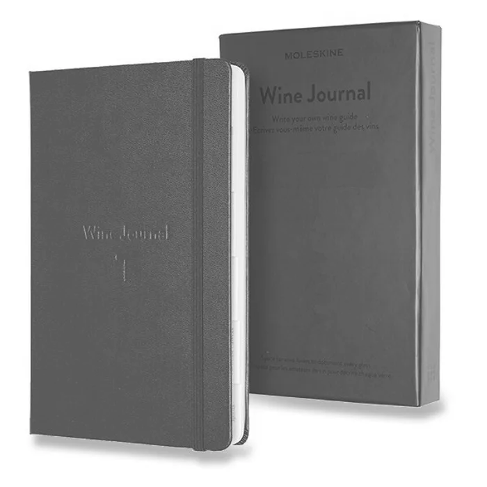 Główne zdjęcie produktu Zápisník Moleskine Passion Wine Journal - tvrdé desky L, vínový