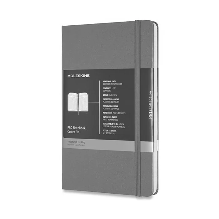 Główne zdjęcie produktu Zápisník Moleskine Professional - tvrdé desky tm. zelený