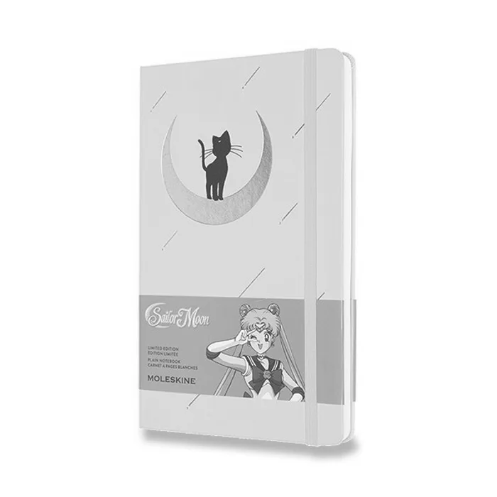 Główne zdjęcie produktu Zápisník Moleskine Sailor Moon - tvrdé desky L, čistý, žlutý