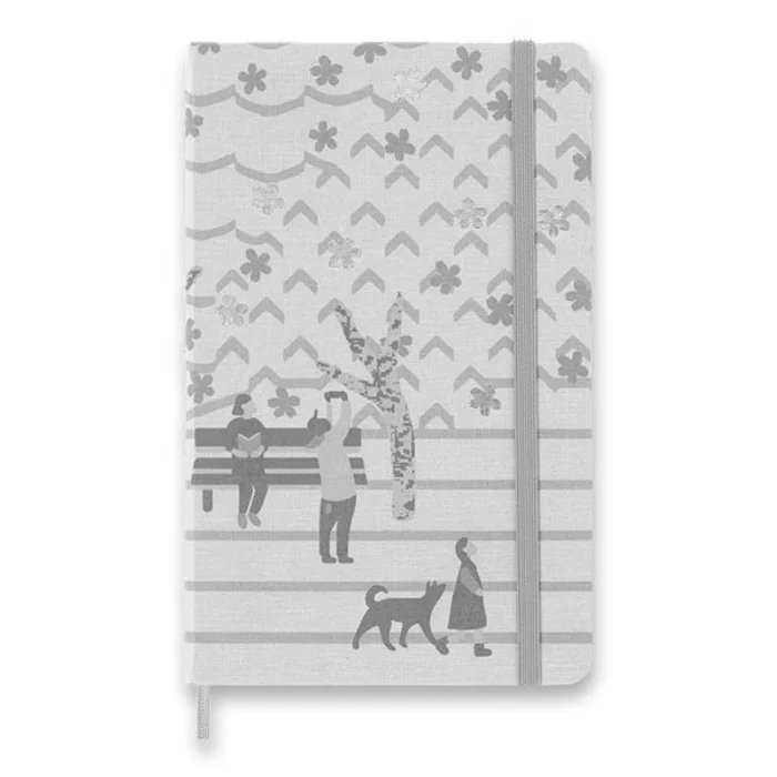 Główne zdjęcie produktu Zápisník Moleskine Sakura Bench L, čistý