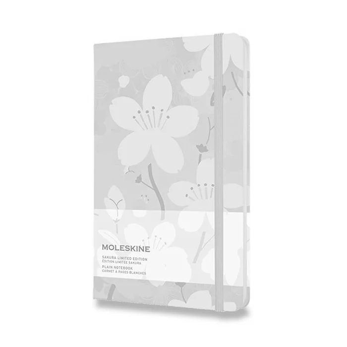 Główne zdjęcie produktu Zápisník Moleskine Sakura - tvrdé desky L, čistý, růžový