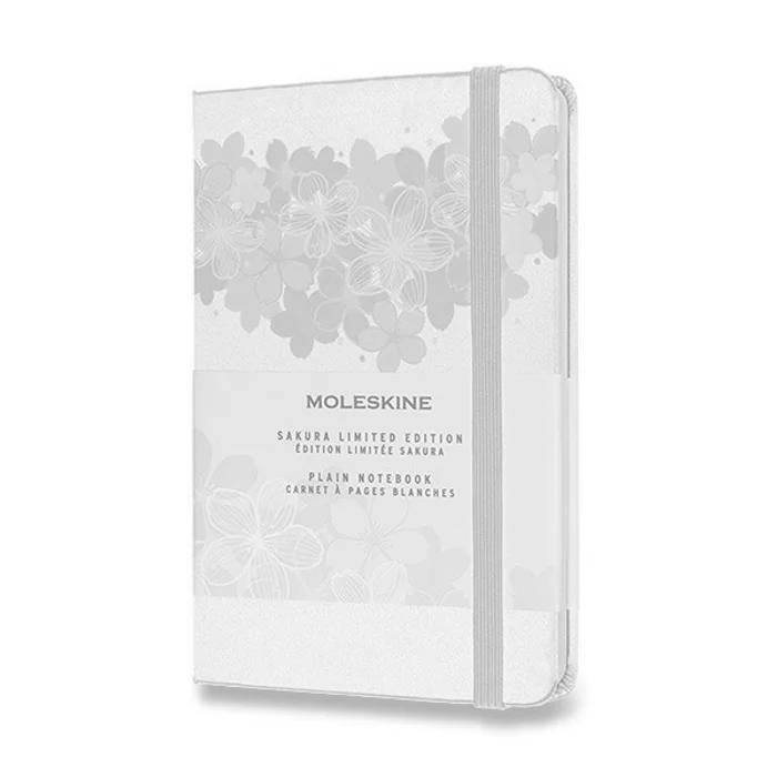 Główne zdjęcie produktu Zápisník Moleskine Sakura - tvrdé desky S, čistý, růžový