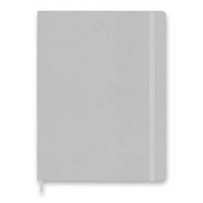 Główne zdjęcie produktu Zápisník Moleskine Silk - tvrdé desky XL, linkovaný, výběr barev žlutá
