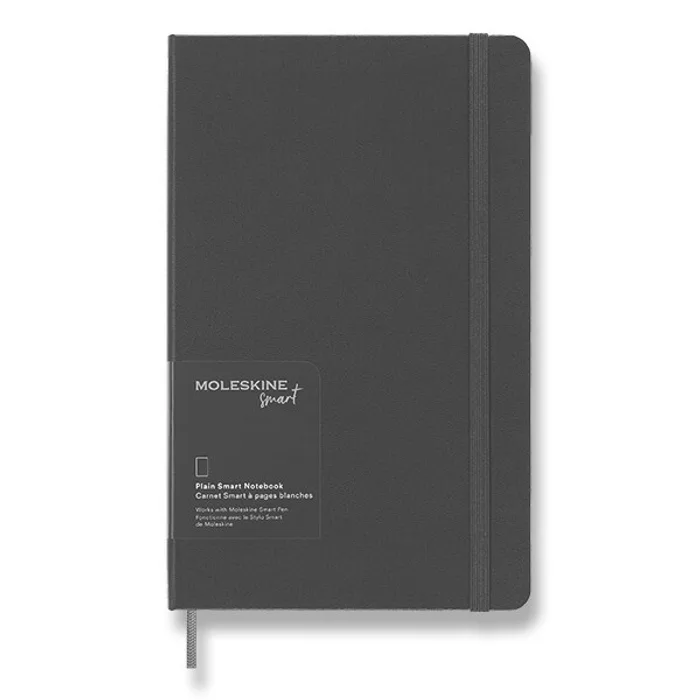 Główne zdjęcie produktu Zápisník Moleskine Smart 2022 L, čistý, tvrdé desky