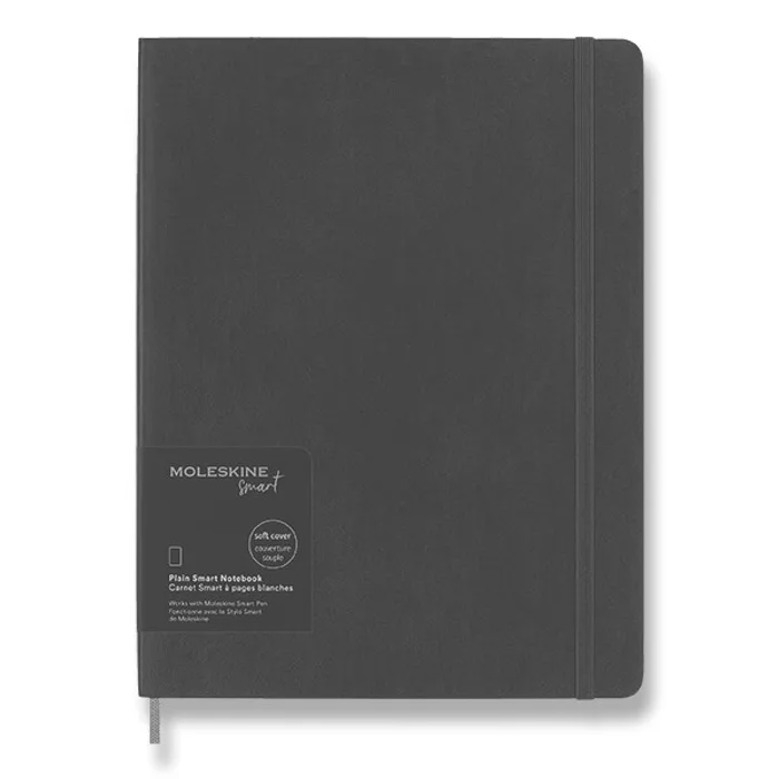 Główne zdjęcie produktu Zápisník Moleskine Smart 2022 XL, čistý, měkké desky