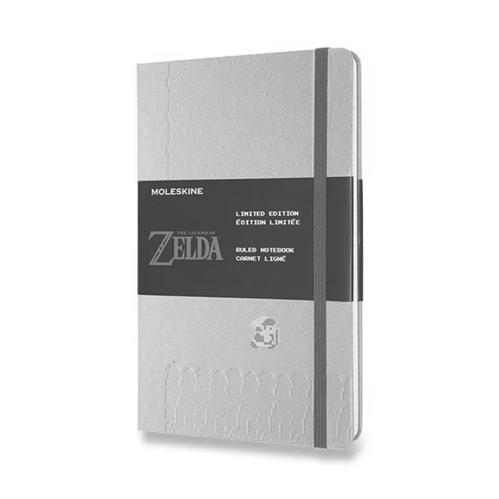 Główne zdjęcie produktu Zápisník Moleskine The Legend of Zelda - tvrdé desky L, růžový, linkovaný