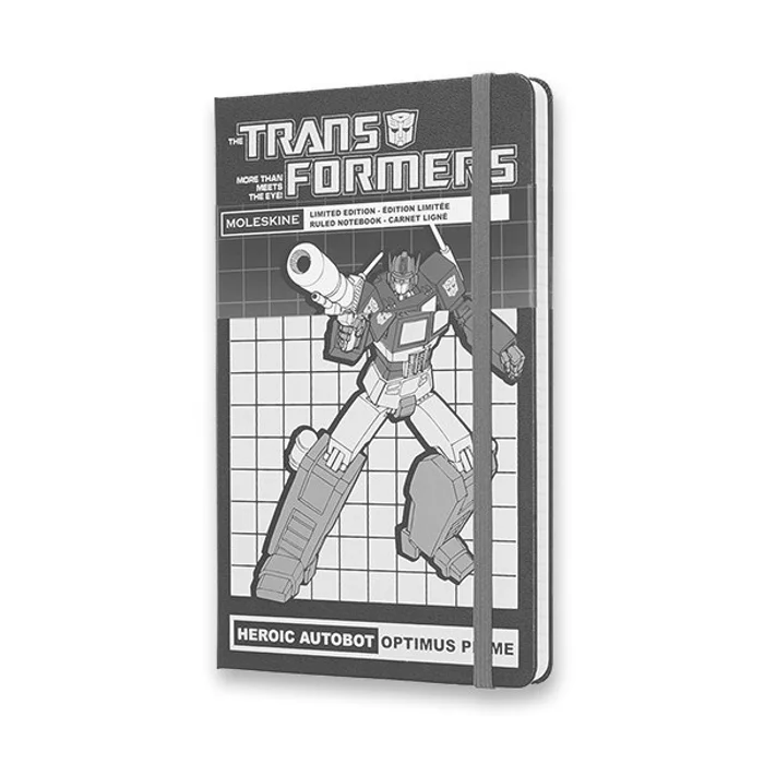 Główne zdjęcie produktu Zápisník Moleskine Transformers - tvrdé desky L, linkovaný, Optimus