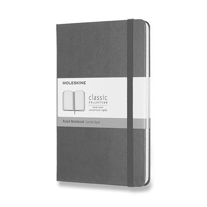 Główne zdjęcie produktu Zápisník Moleskine - tvrdé desky červený