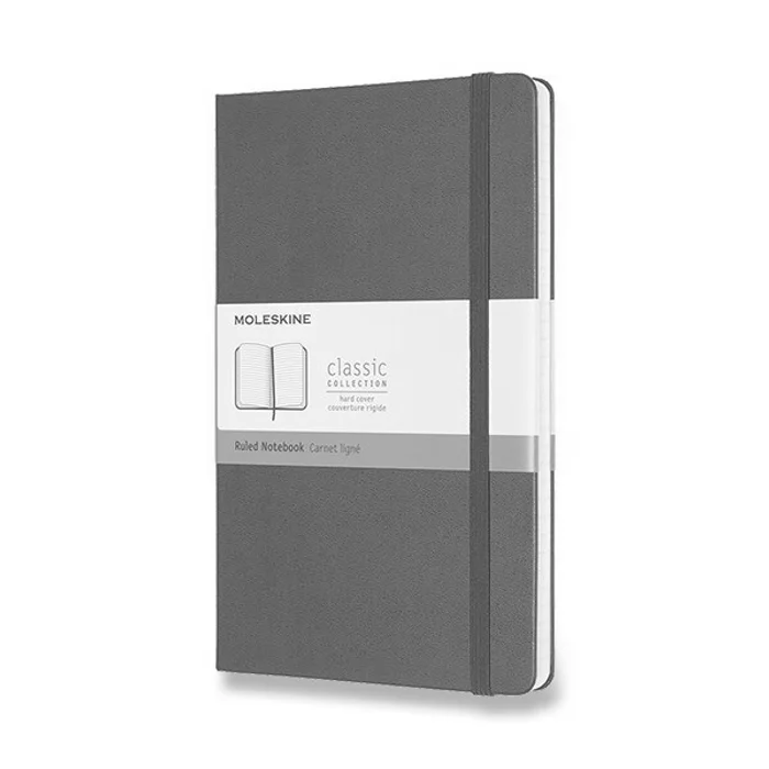 Główne zdjęcie produktu Zápisník Moleskine - tvrdé desky tm. zelený