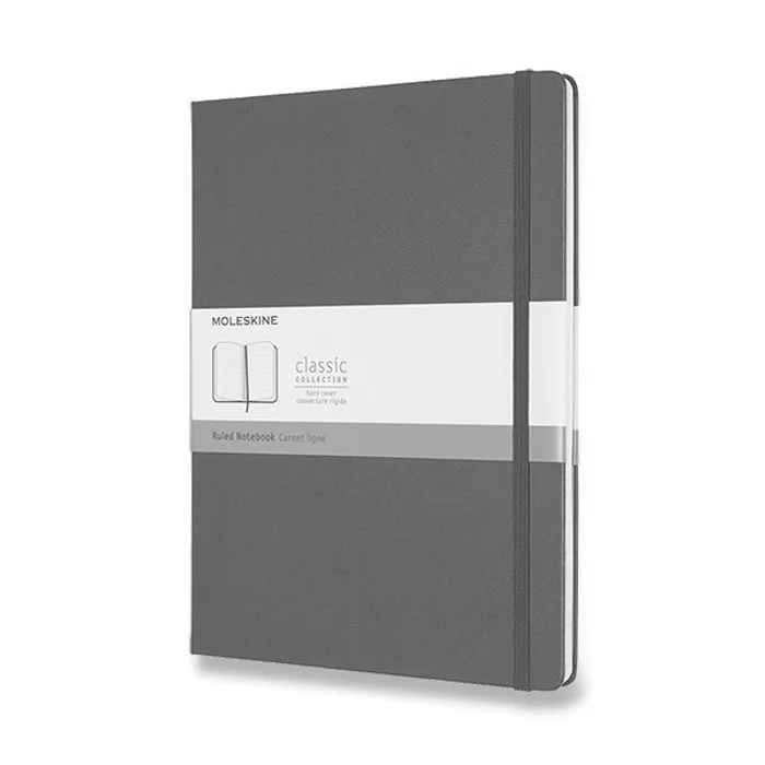 Główne zdjęcie produktu Zápisník Moleskine - tvrdé desky tm. zelený