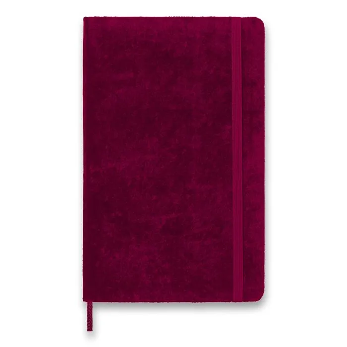 Główne zdjęcie produktu Zápisník Moleskine Velvet - tvrdé desky růžový
