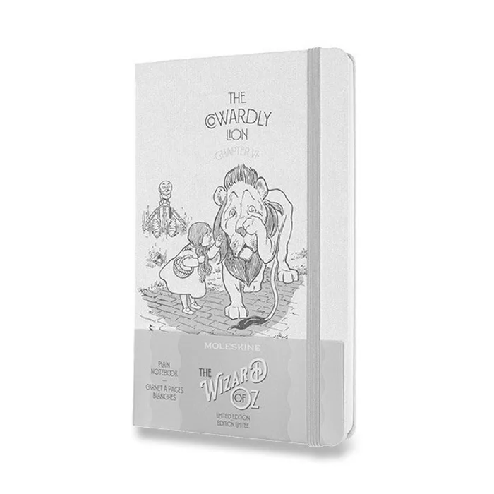 Główne zdjęcie produktu Zápisník Moleskine Wizard Of Oz - tvrdé desky L, čistý, žlutý