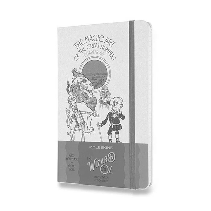 Główne zdjęcie produktu Zápisník Moleskine Wizard Of Oz - tvrdé desky L, linkovaný, zelený