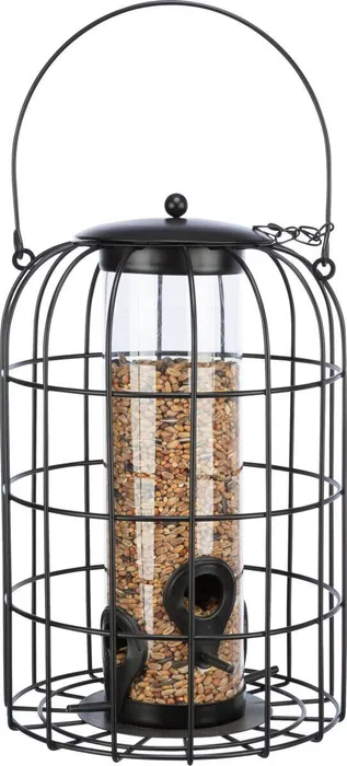 Główne zdjęcie produktu Zásobník na krmivo s ochrannou mřížkou, 950 ml / o 17 × 26 cm, černá