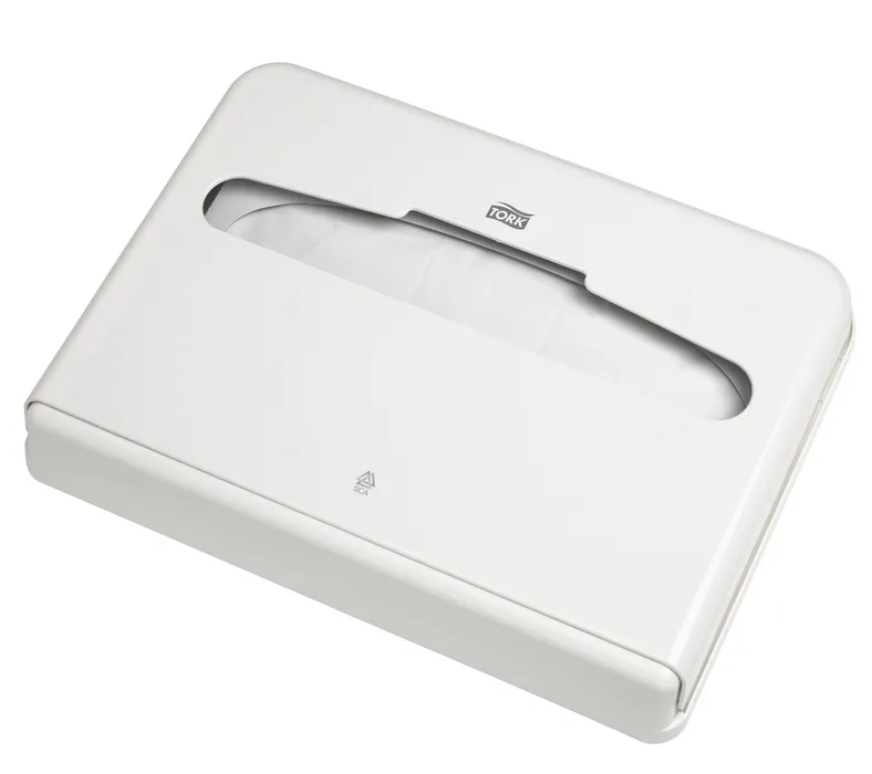 Główne zdjęcie produktu Zásobník na WC podložky TORK Vipseat Box bílý V1 [1 ks]
