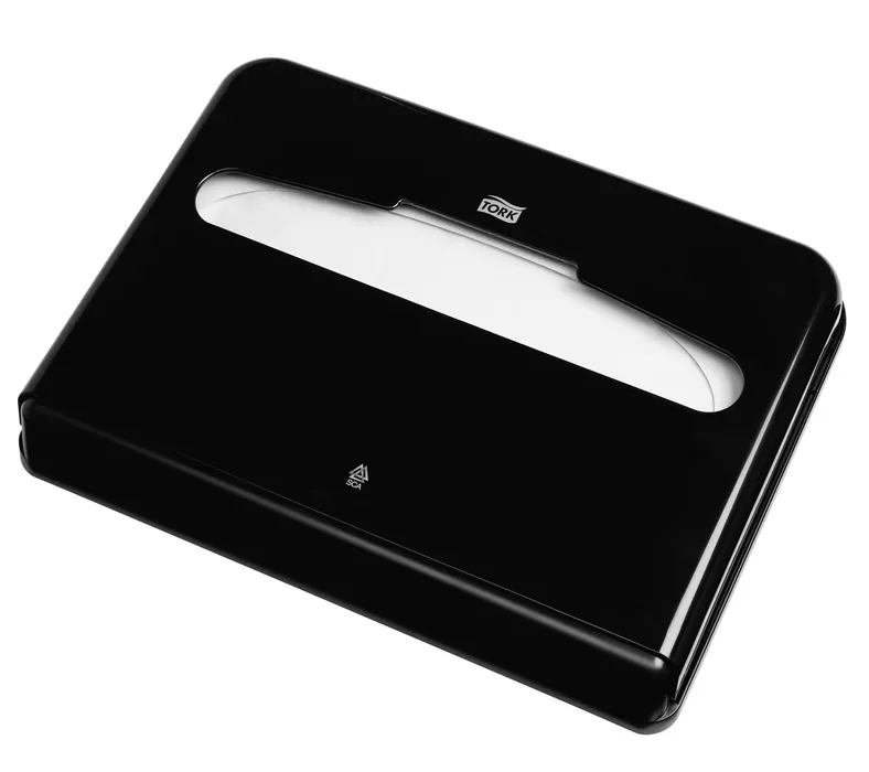 Główne zdjęcie produktu Zásobník na WC podložky TORK Vipseat Box černý V1 [1 ks]