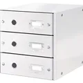 Następne zdjęcie produktu Pudełko z szufladami Leitz Click & Store z 3 szufladami, biały