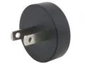 Następne zdjęcie produktu Złącze wtykowe typu C (EU) do ładowarek USB-C, czarne