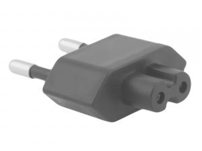 Główne zdjęcie produktu Zásuvkový konektor Typ C (EU) pro USB-C nabíječky, černá