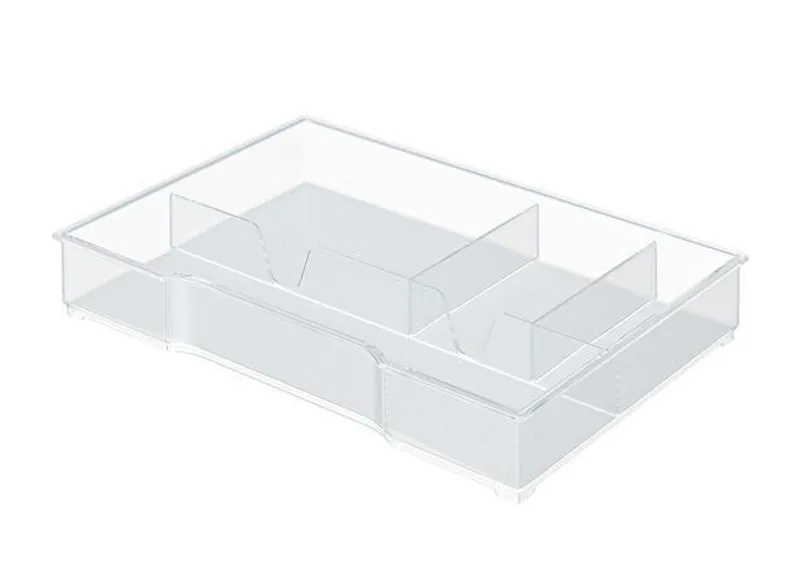 Główne zdjęcie produktu Zásuvkový organizér pro boxy Leitz Plus a stolní kostky Leitz, Čirá